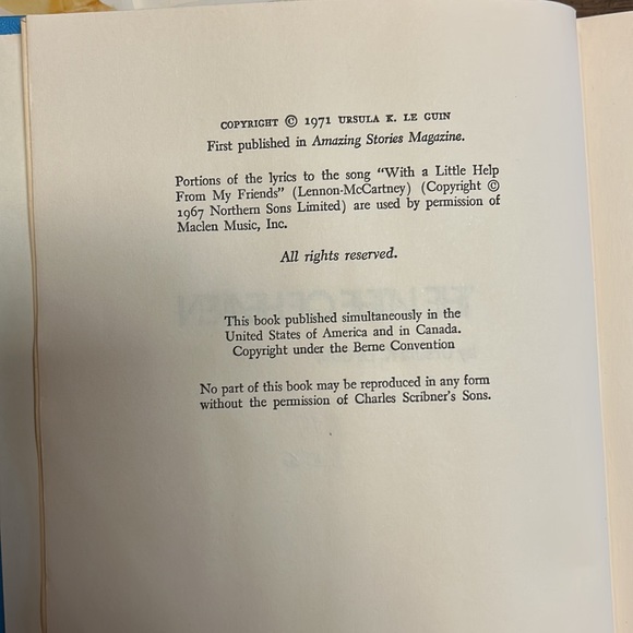 The Lathe of Heaven by Ursula LeQuin 1971 - Picture 5 of 9